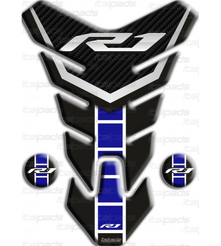 Protector De Depòsito para Yamaha R1 60° Aniversario "Nevada azul"