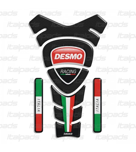 Protector de depósito Ducati TANK PAD protective Texas mod. "Factory" + 6