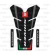 Protector de depòsito negro en resina  para Aprilia Shiver