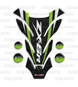 Protector De Depòsito Genérico Tank Pad adecuado para Kawasaki ZX6-R  mod. "Detroit" +4 gratis!!