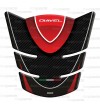 Protector De Depòsito texture carbon look para DUCATI Diavel