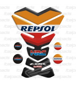 Protector De Depòsito Tank Pad mod. "York Repsol" para Honda CBR + 4 gratis!