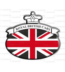 Union Jack Royal British bandera pegatina Range Rover negro/rojo