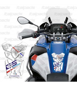 Protector De Depòsito "Michigan" blanco azul para BMW R 1250 GS Adventure