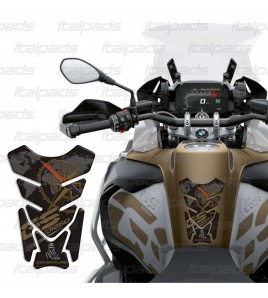 Protector De Depòsito Tank Pad "Michigan" negro/oro para BMW R 1250 GS Adventure