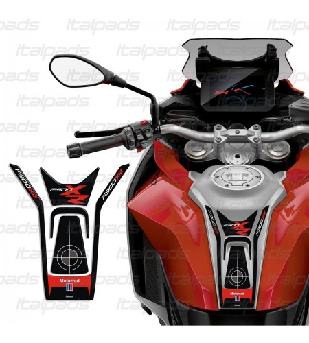 Protector De Depòsito negro/rojo, para BMW F900XR