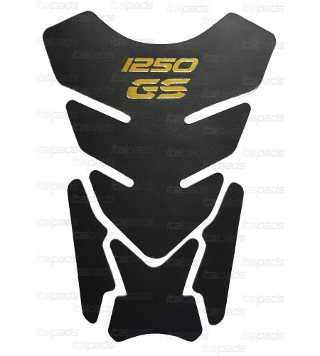 Protector De Depòsito en CUERO GENUINO para BMW R1250GS Adventure Triple Black