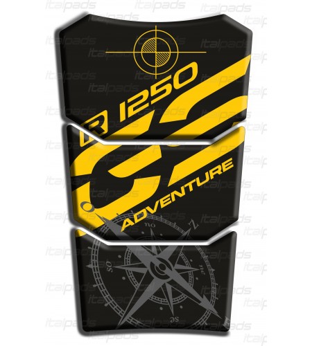 Protector De Depòsito "Negro/Amarillo" para BMW R1250GS Adventure