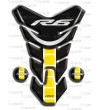 Protector De Depòsito Yamaha R6 "Nevada" negro amarillo C