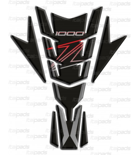 Protector De Depòsito tonos rojos para Kawasaki Z1000, 2014-2020