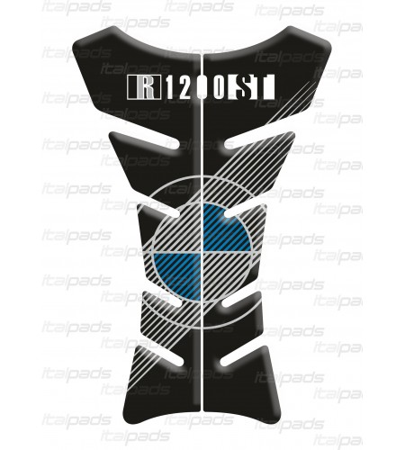 Protector De Depòsito mod. "clásico" negro para BMW R1200ST