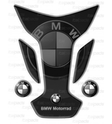 Protector de depósito genérico mod. "Wings Top gris" para BMW