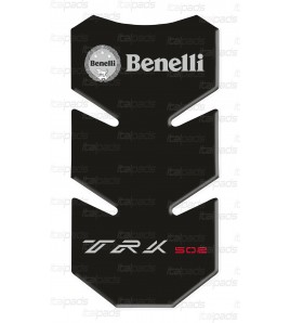 Protector de depósito con base negra para Benelli TRK 502, protección del depósito