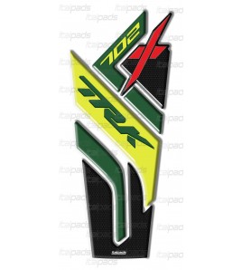 Protector de depósito tema verde para Benelli TRK 702X, protección del depósito