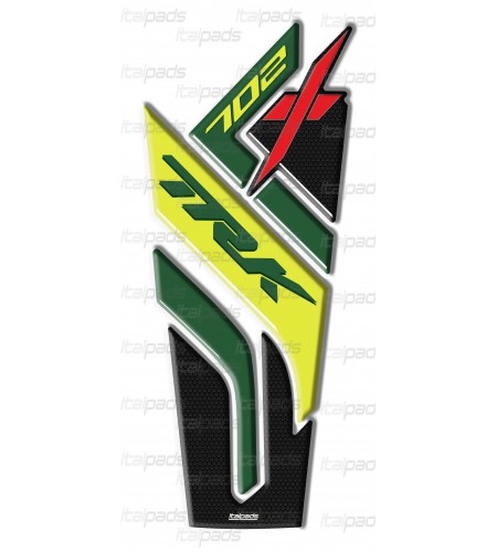 Protector de depósito tema verde para Benelli TRK 702X, protección del depósito