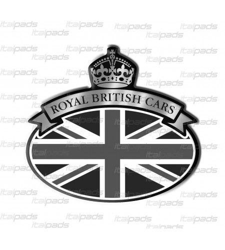 Pegatina 3D de resina bandera inglesa Range Land Rover