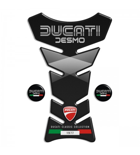 Protector De Depòsito para DUCATI mod. Classic Collection "Ducati Desmo"  + 2