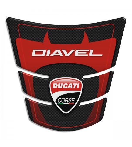 Protector de depósito para DUCATI Diavel carbon look TANK PAD Cdb