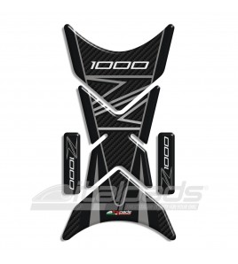 Protector De Depòsito para Kawasaki Z1000 tonos grises mod. "Shark"+2 Gratis